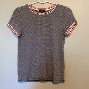 Forever 21 thin striped shirt